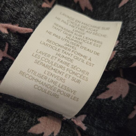 Boden Floral Navy Blouse Size Womens 4US - Picture 7 of 7